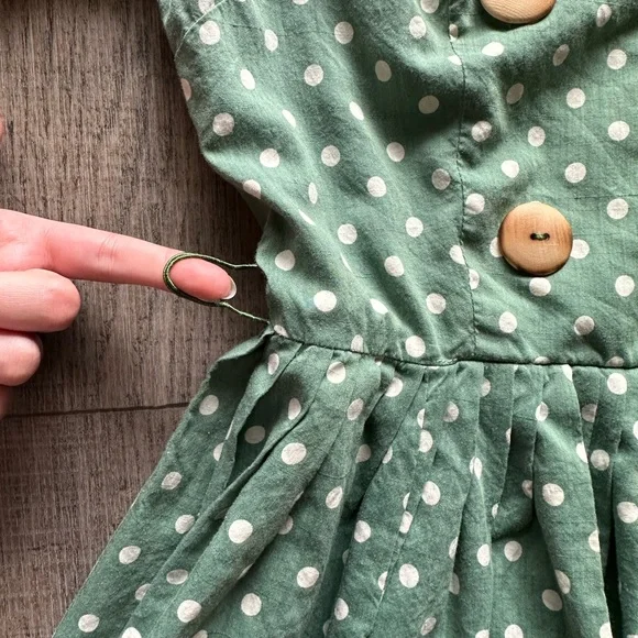 Handmade vintage 50s style dress size XS/S - Picture 3 of 8